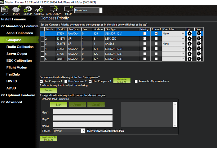 Advanced Settings and Calibration