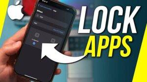 how to lock apps on iphone